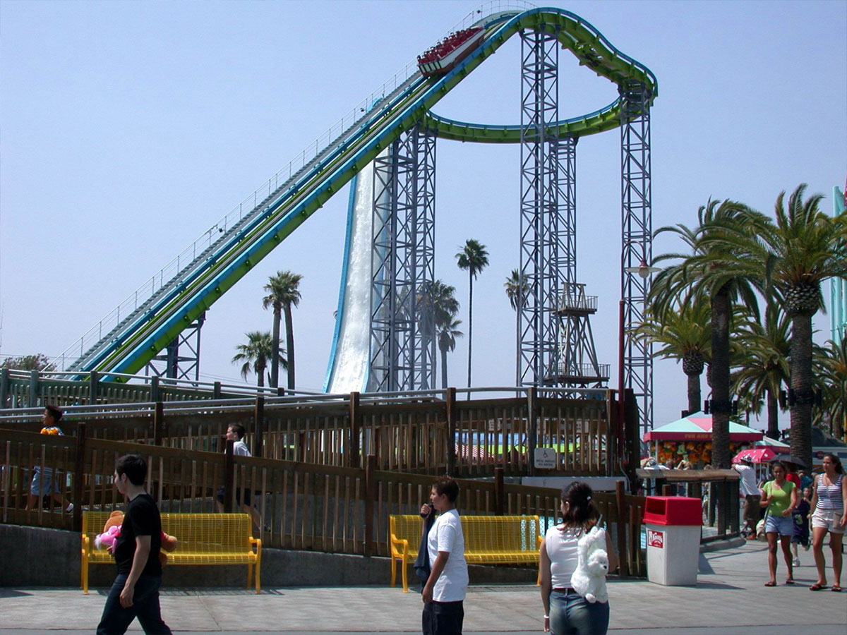 Knott’s Berry Farm Perilous Plunge - Buena Park, California