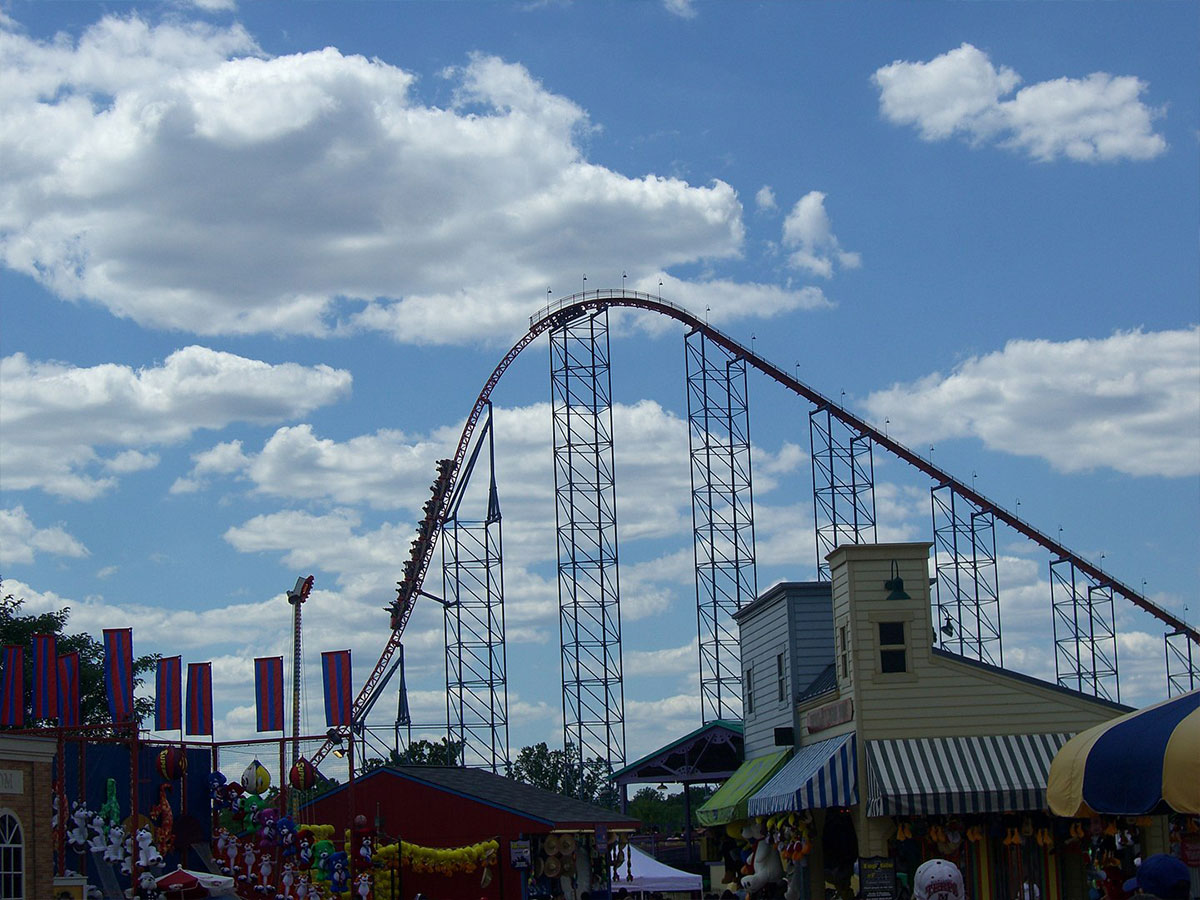 Six Flags Darien Lake: Ride of Steel