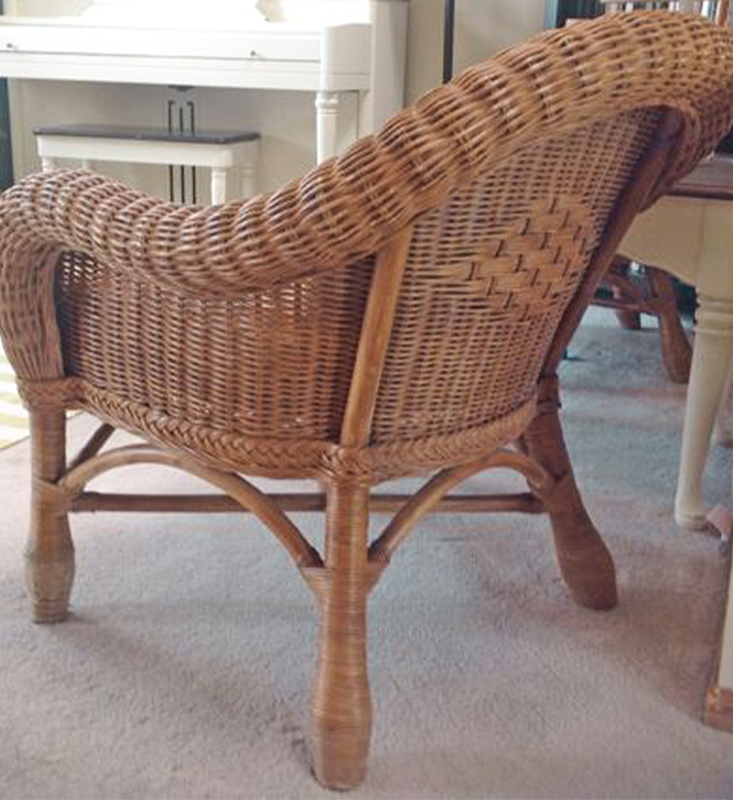 31. Muebles de Mimbre