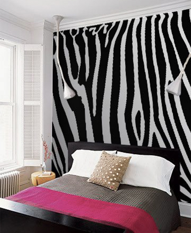 21. Papel Pintado con Estampado de Animales