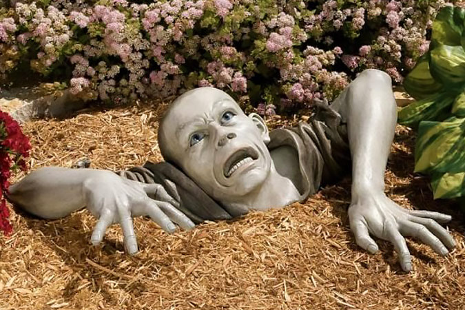 Arte de Patio Zombie