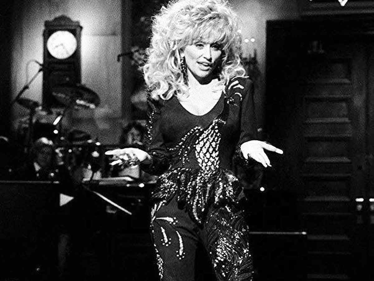 She lost a Dolly Parton impersonation contest.