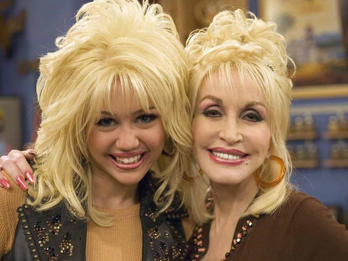 She is Miley Cyrus' godmother.