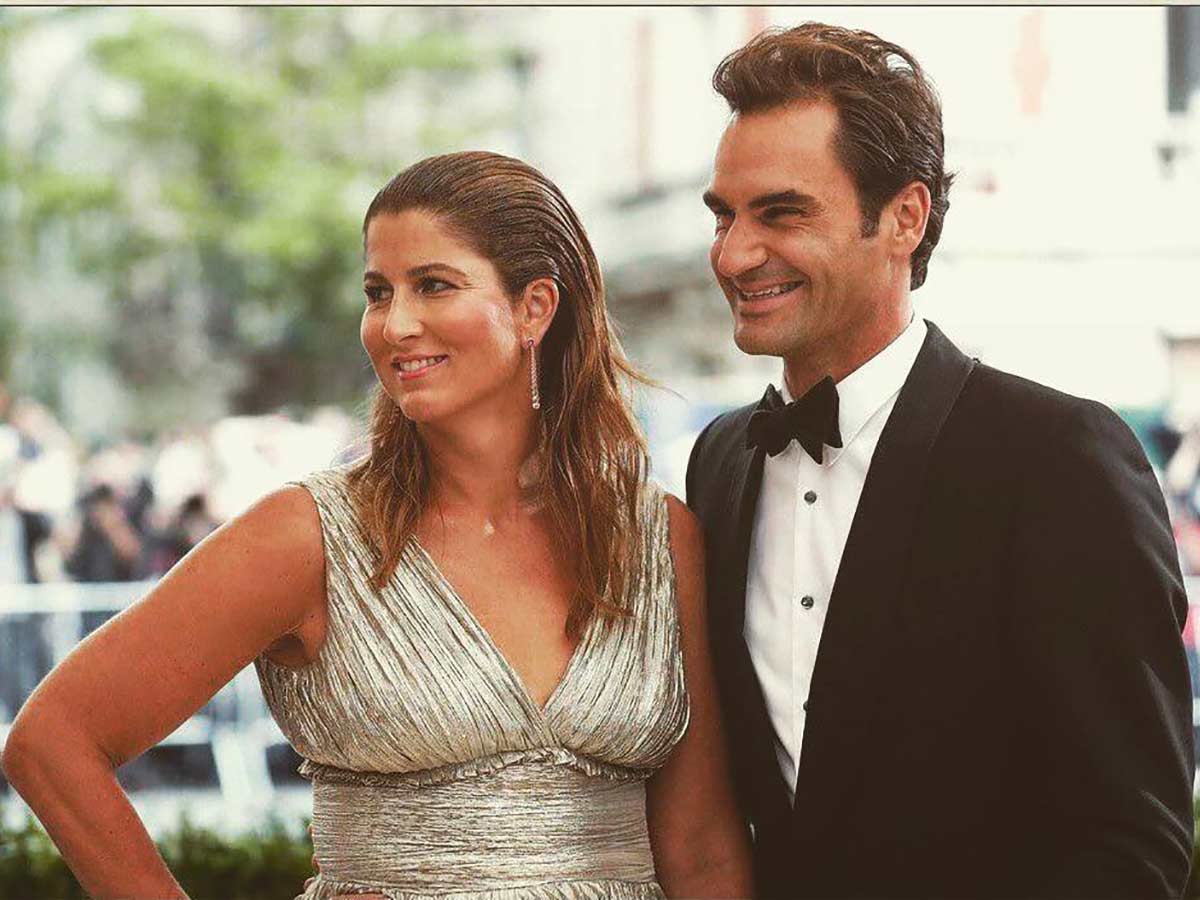 Mirka Federer & Roger Federer