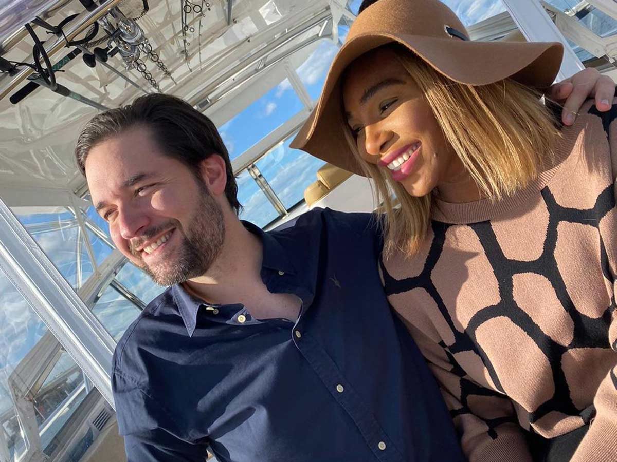 Alexis Ohanian & Serena Williams