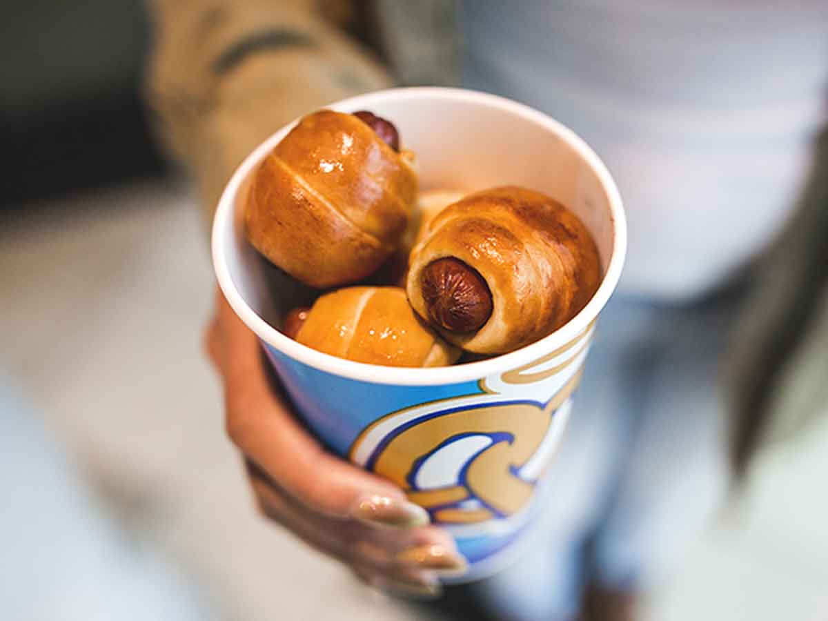 Auntie Anne's Mini Pretzel Dogs