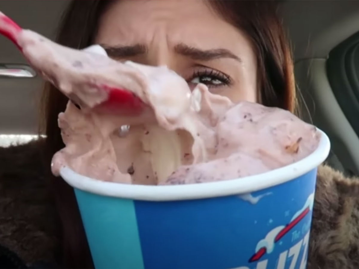 Dairy Queen Royal Rocky Road Trip Blizzard Treat