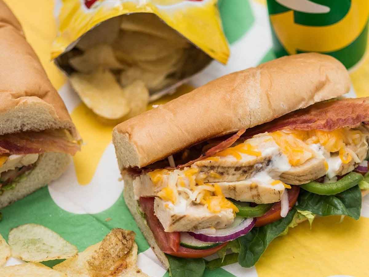 Subway Chicken and Bacon Ranch