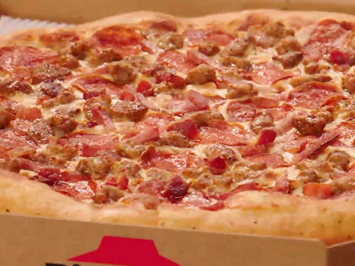 Pizza Hut Meat Lover's Large Original Pan Pizza