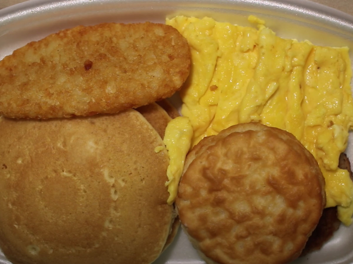 McDonalds Big Breakfast with Hotcakes