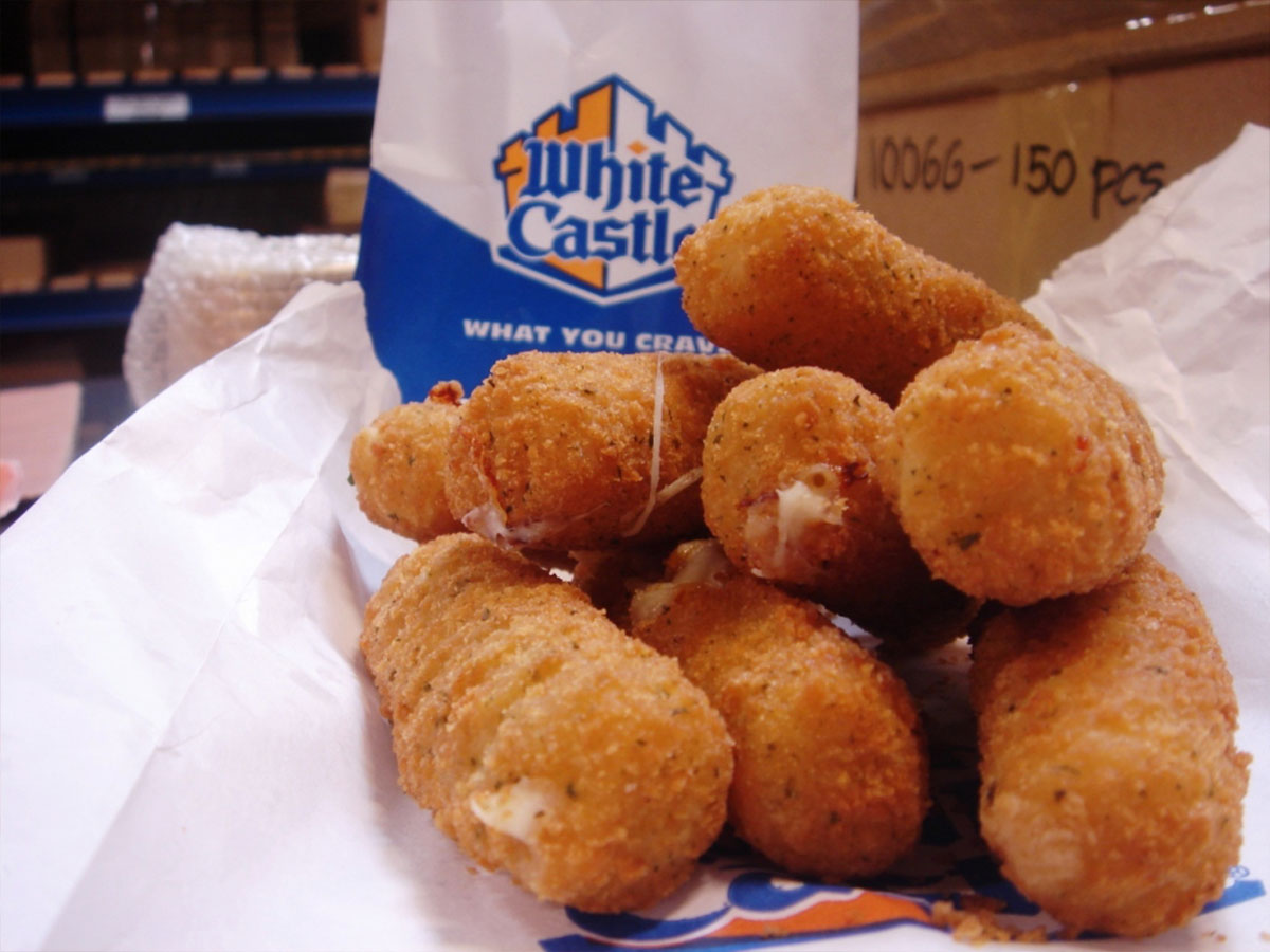 White Castle Mozzarella Cheese Sticks