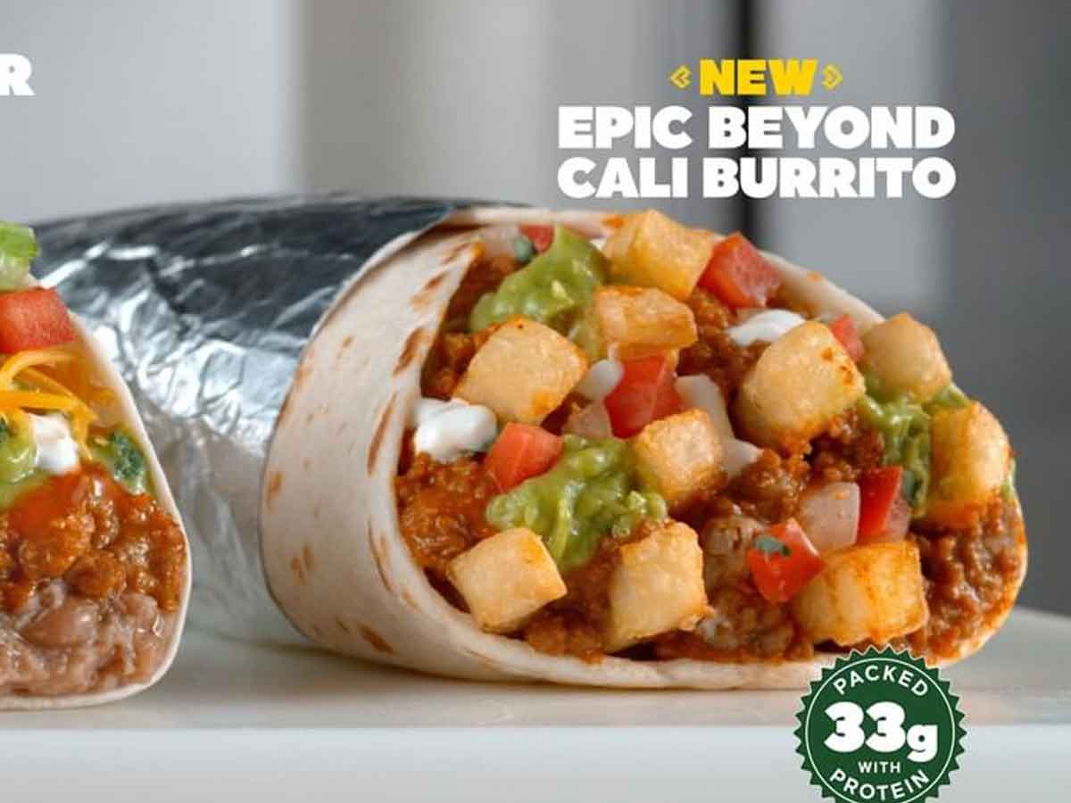 Del Taco Epic Cali Bacon Burrito