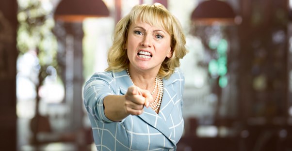 angry karen