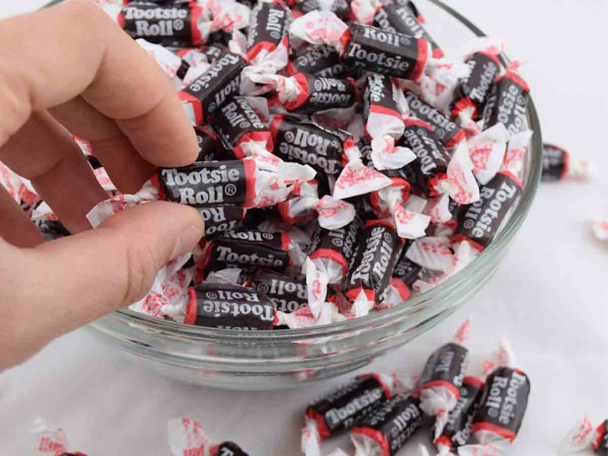 12. Tootsie Rolls