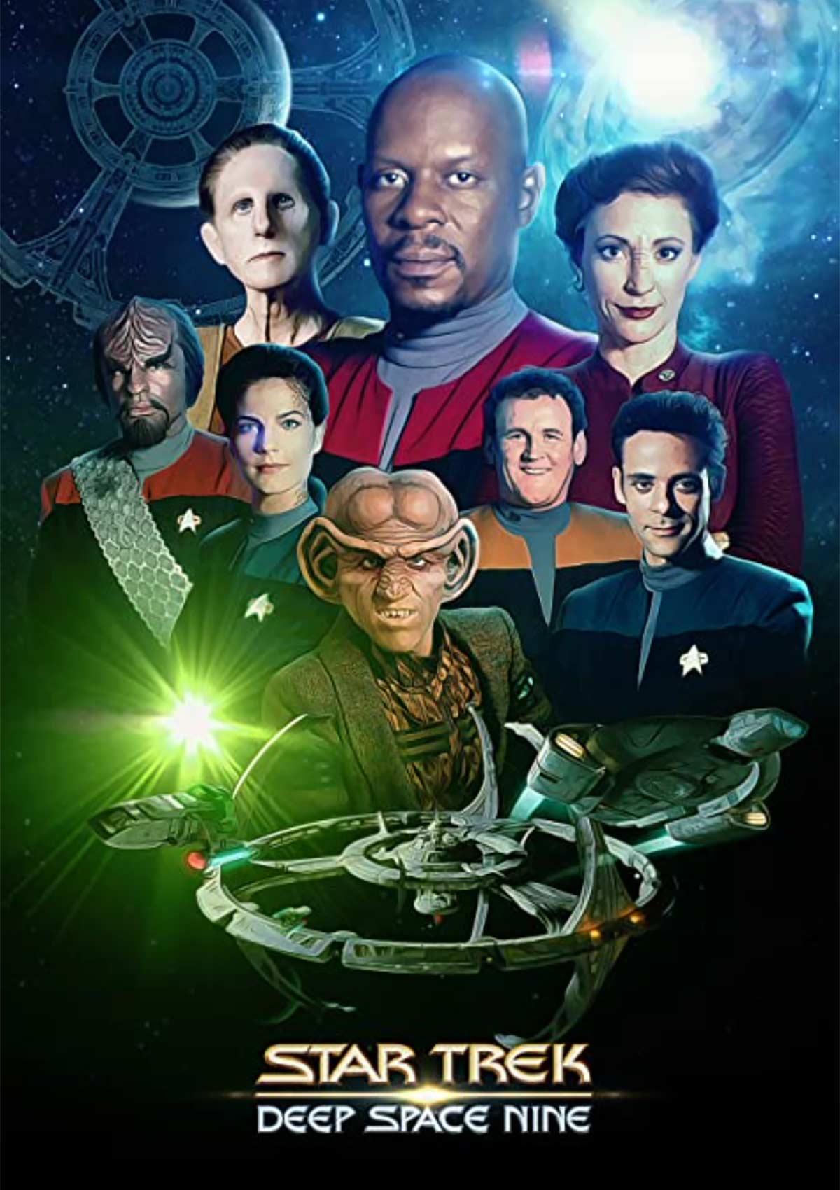 Deep Space Nine was originally intended to be a space western.