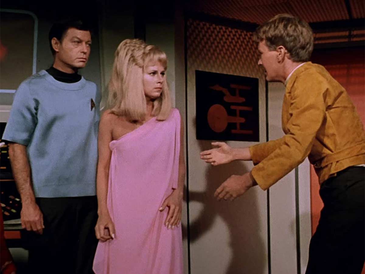 Grace Lee Whitney left the original show after being assaulted.