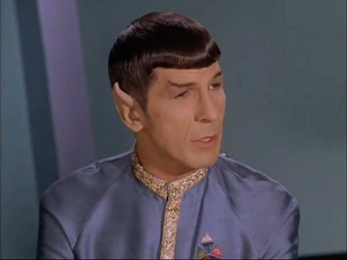 Spock was originally supposed to have red skin.
