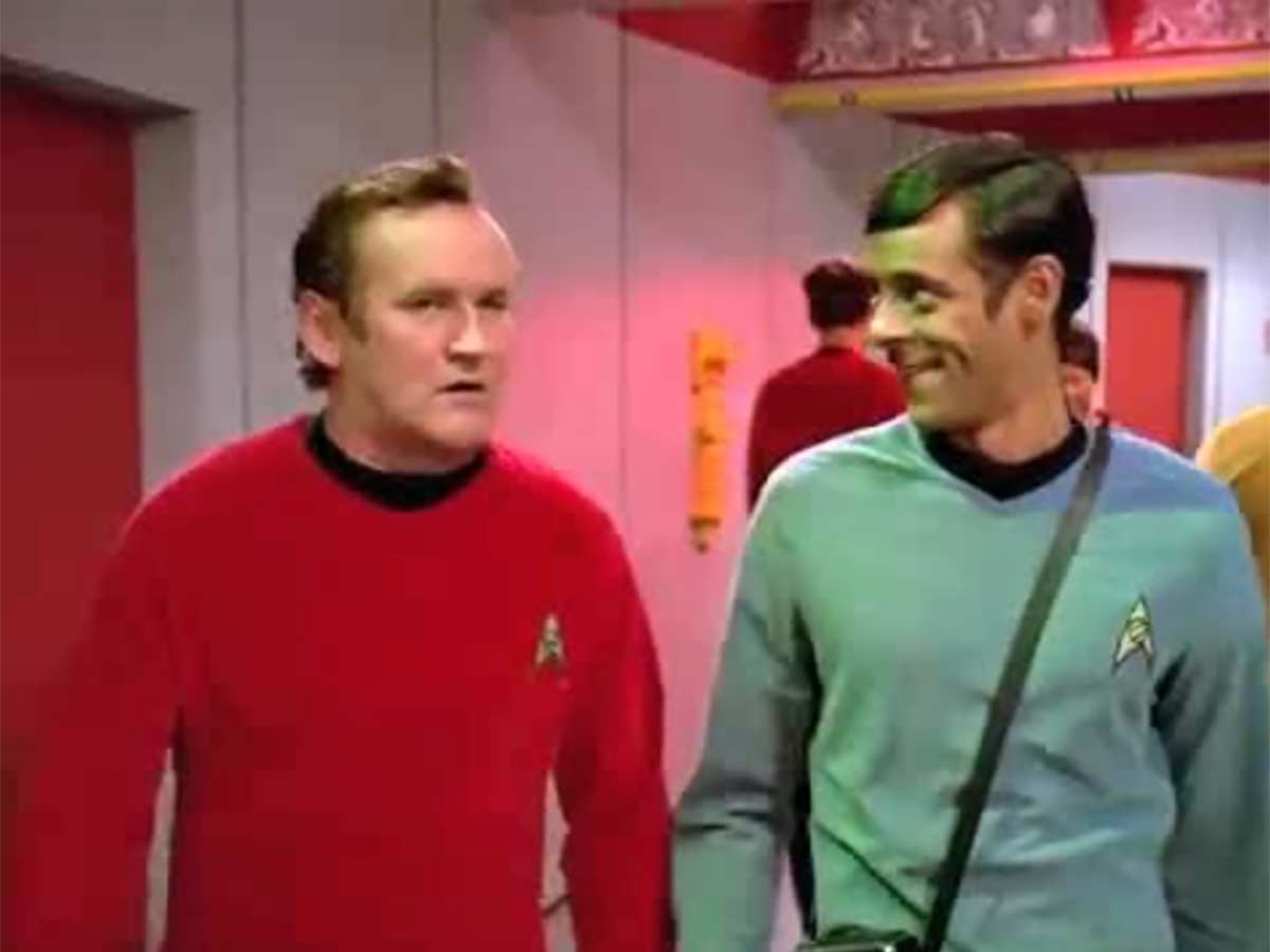 On-screen pals Colm Meaney and Alexander Siddig hated each other in real life.