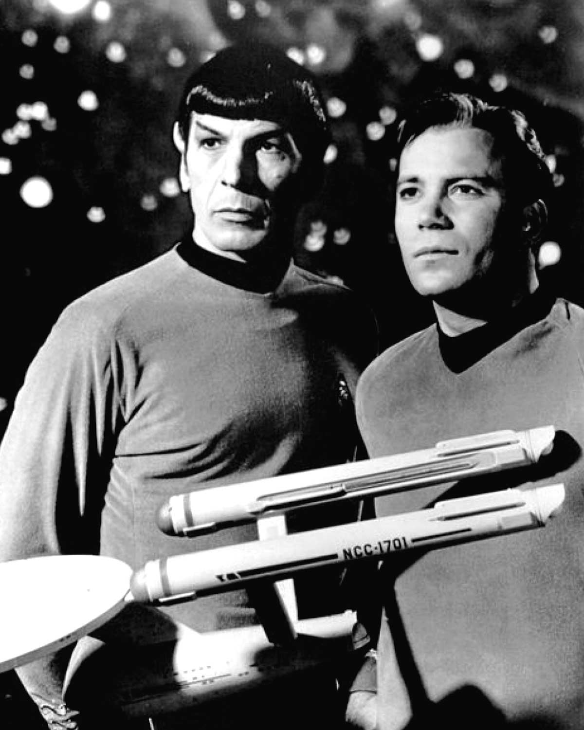 The original Star Trek uniforms were made illegally.