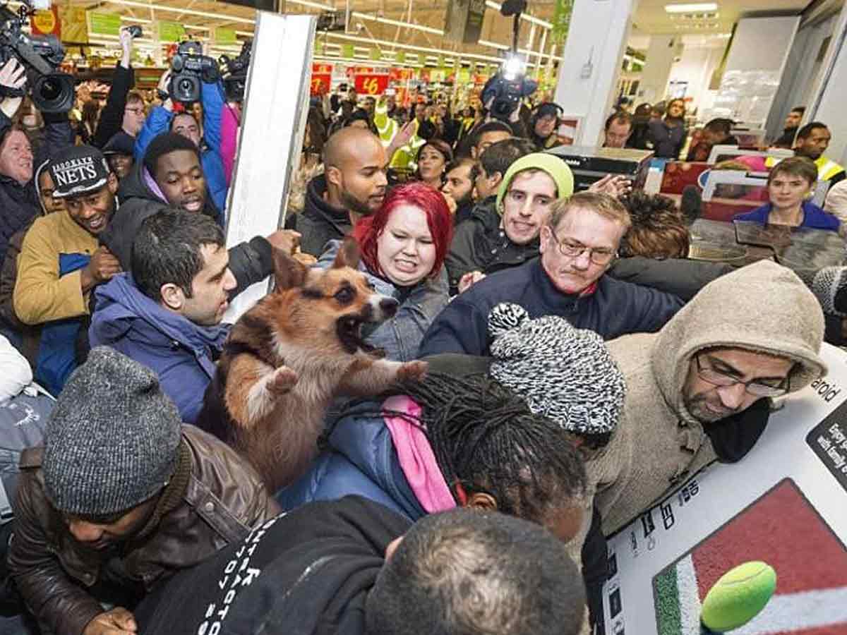 Black Friday Shopper's Barks are Just as Bad as Their Bites