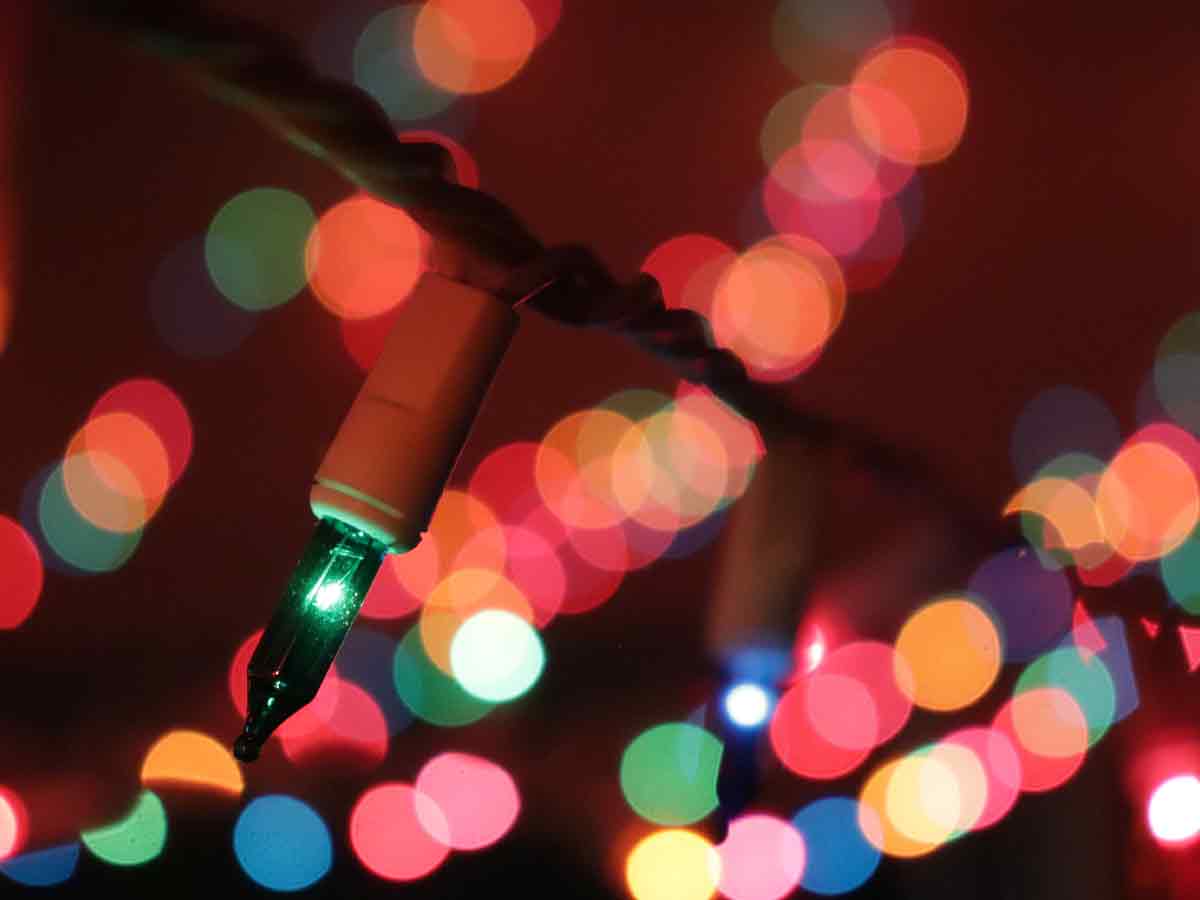 Colored Christmas Lights
