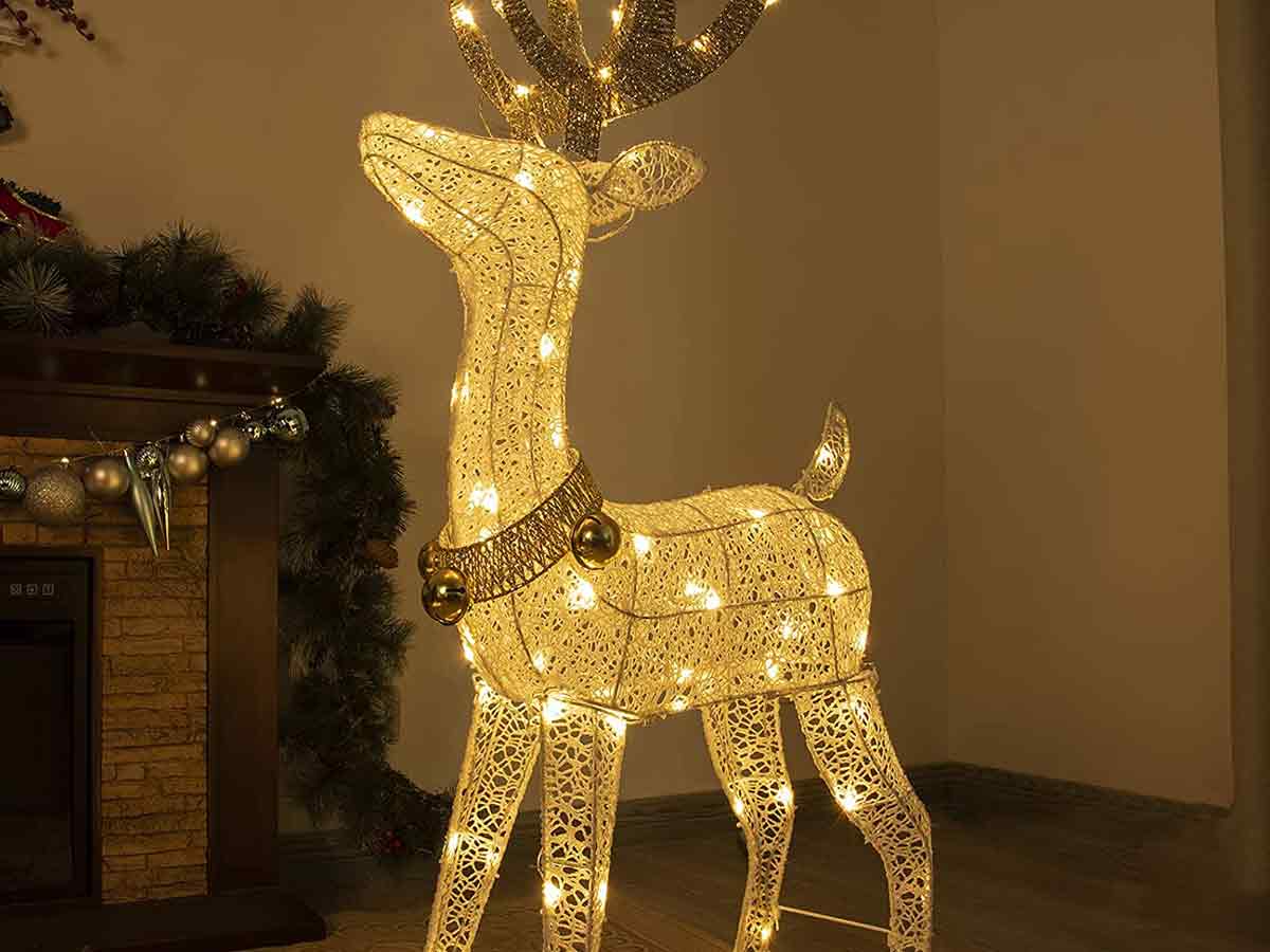 Christmas Light Reindeer