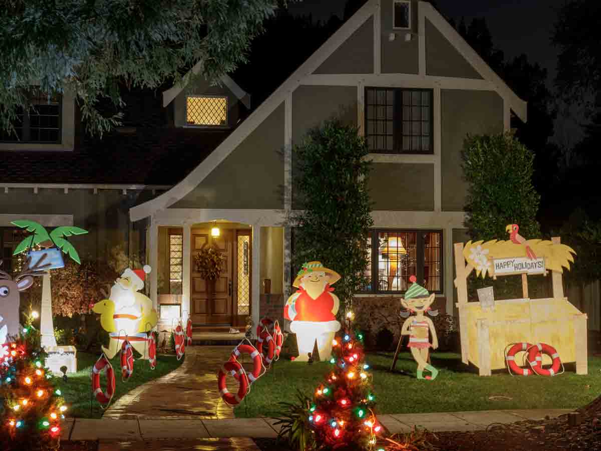 Beach Santa Theme