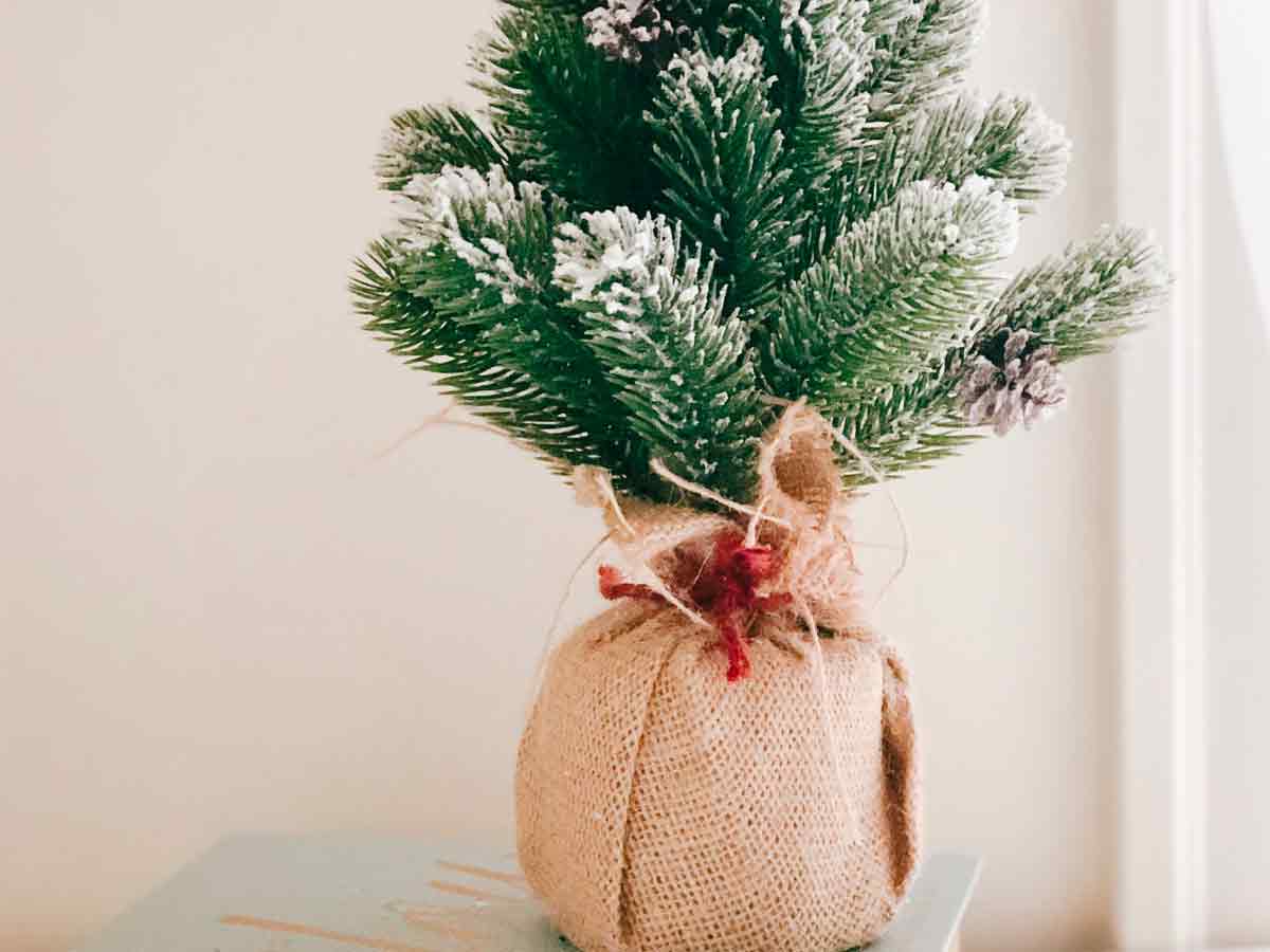 Burlap Christmas Extravaganza