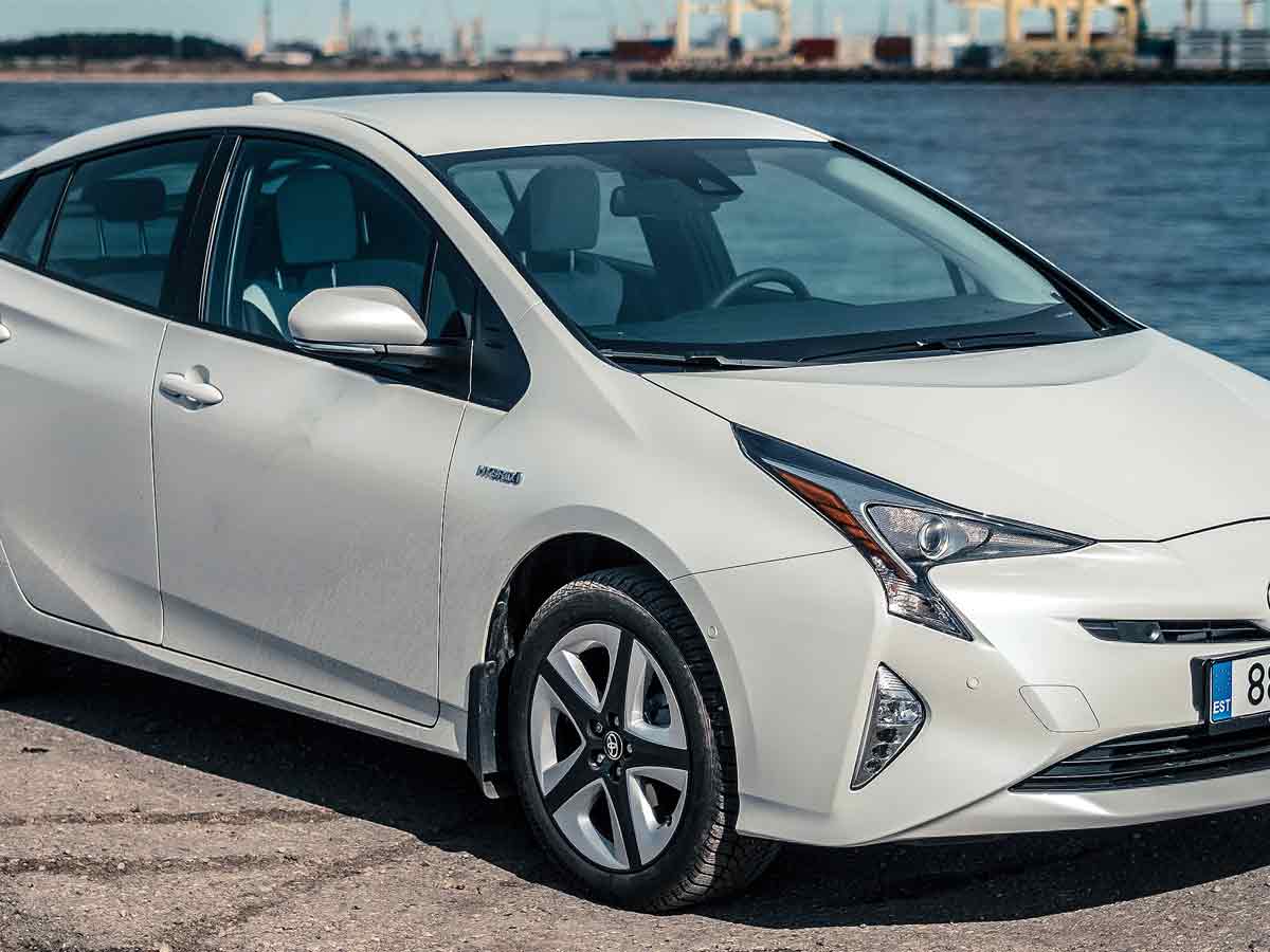 Couch on a Prius