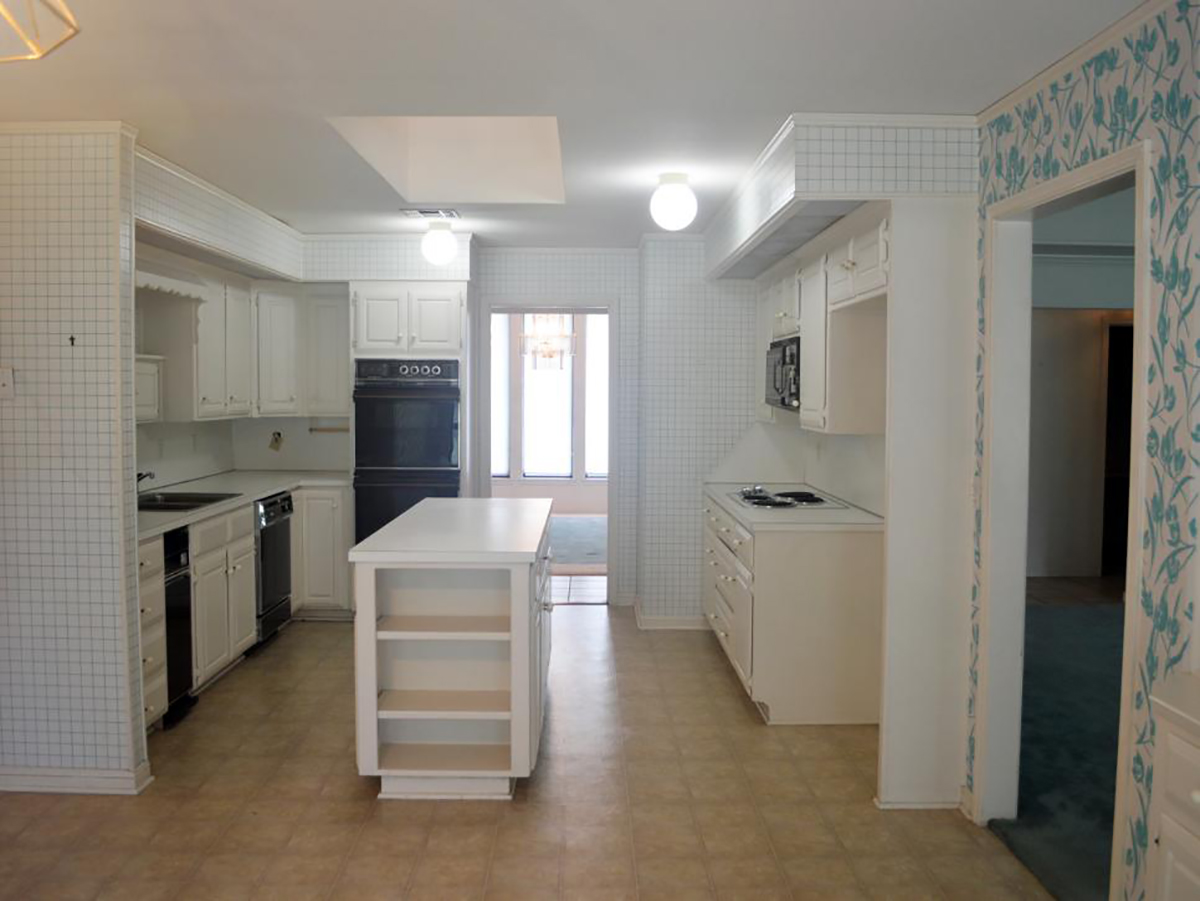 Prepare a blank canvas (make it prepped for renovation process)