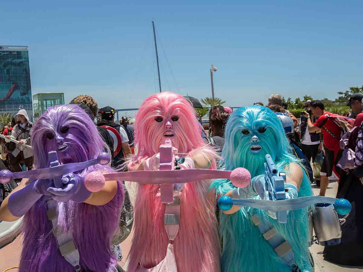 Colorful Wookies