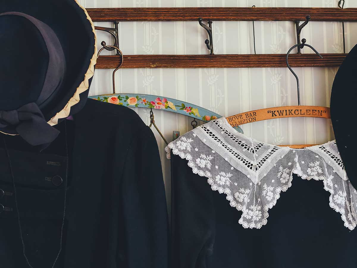 The Amish basically have capsule wardrobes.