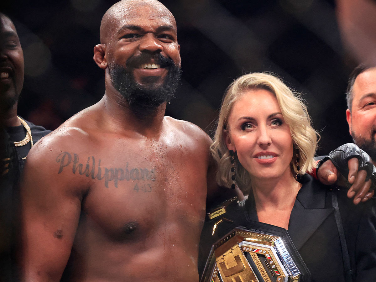 Jessie Moses and Jon Jones