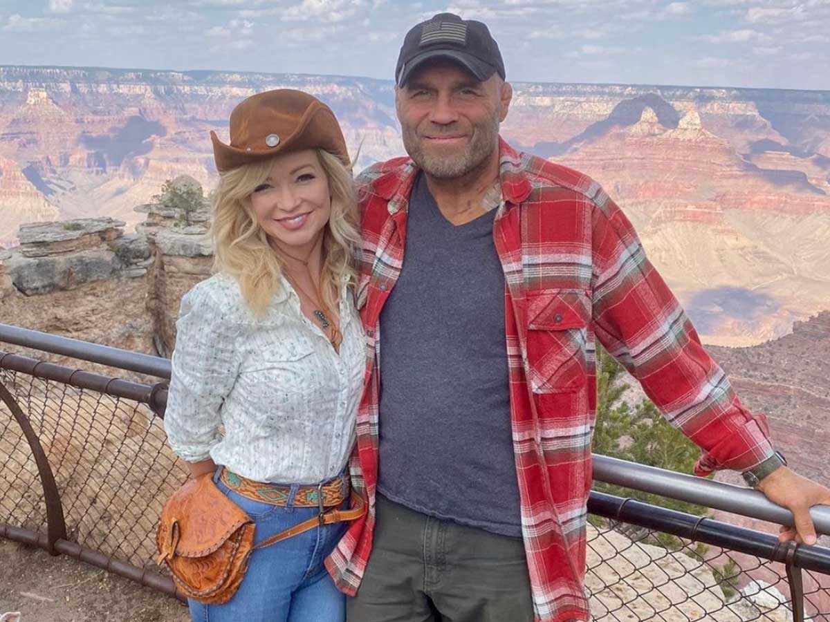 Mindy Robinson & Randy Couture