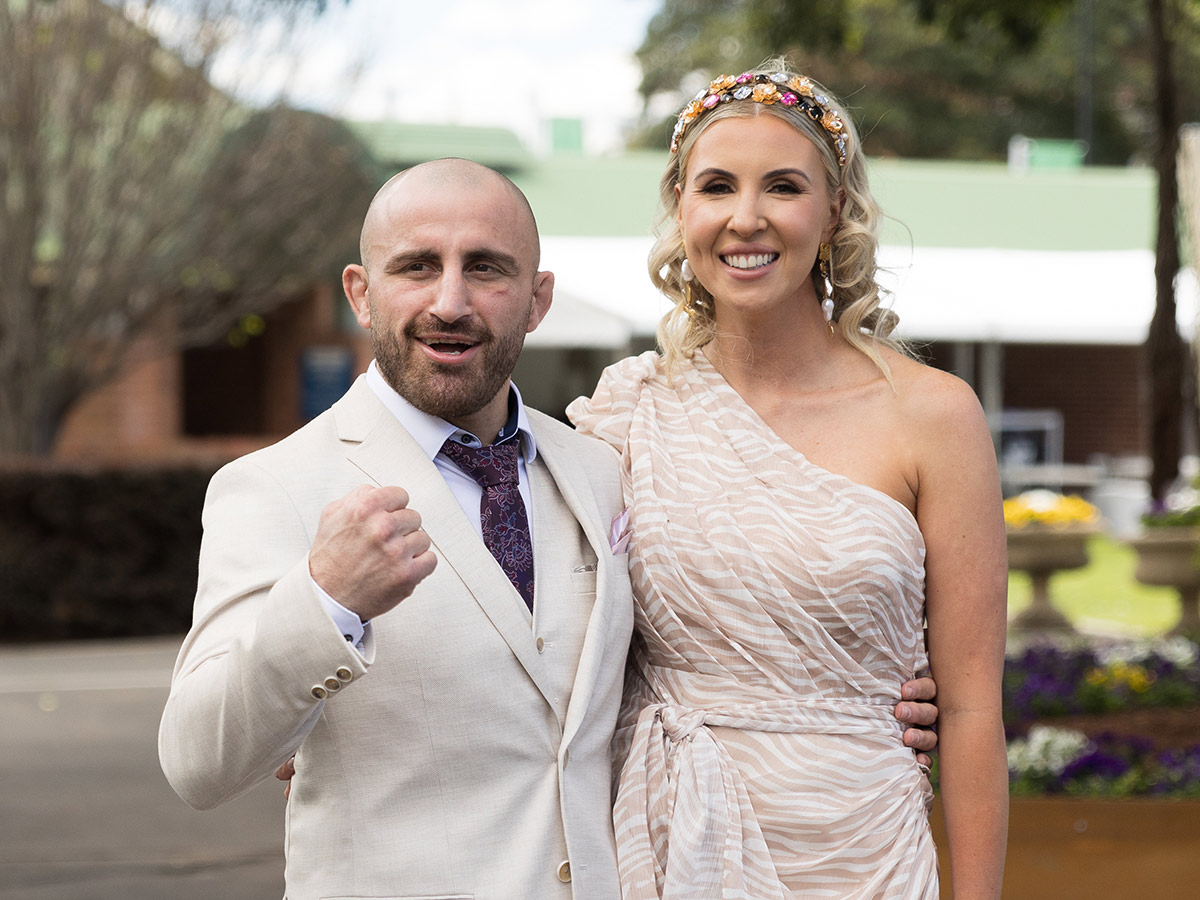 Emma and Alexander Volkanovski