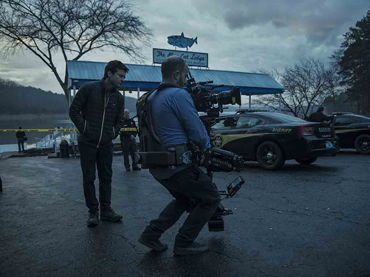Jason Bateman wears his favorite shoes on the set.