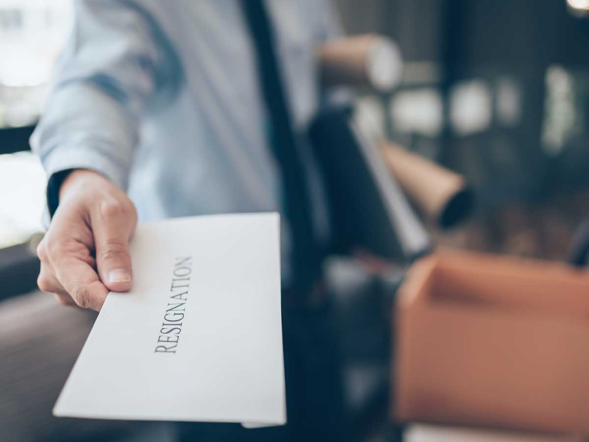 Bosses Not Accepting Resignation