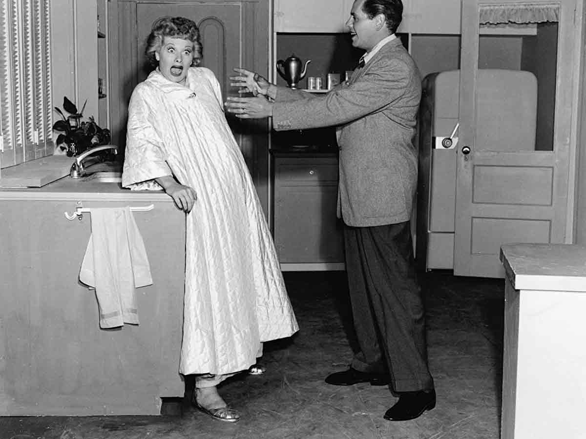One of the first shows to include a pregnant woman.