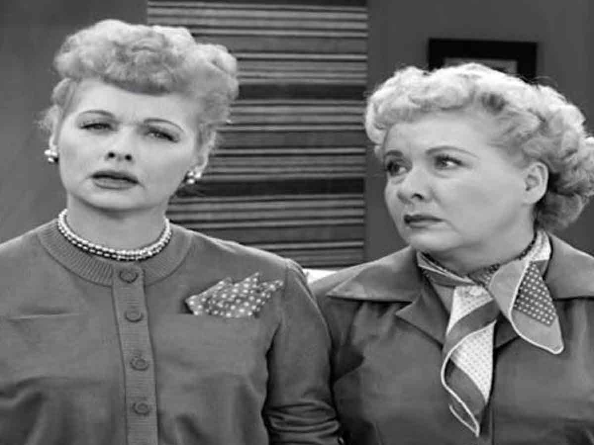 Vivian Vance and Lucille Ball feuded at first.