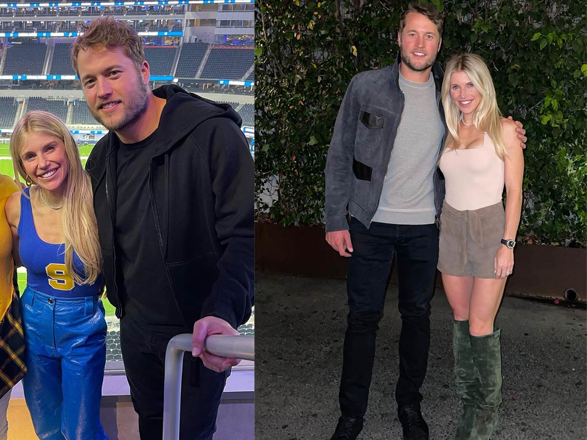 Matt Stafford & Kelly Stafford