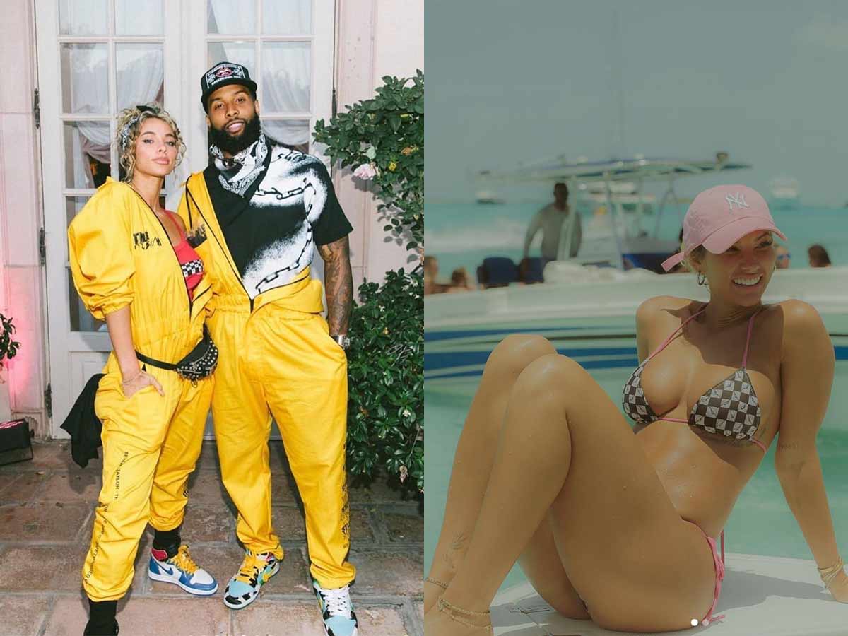 Odell Beckham & Jr. Lauren Wood