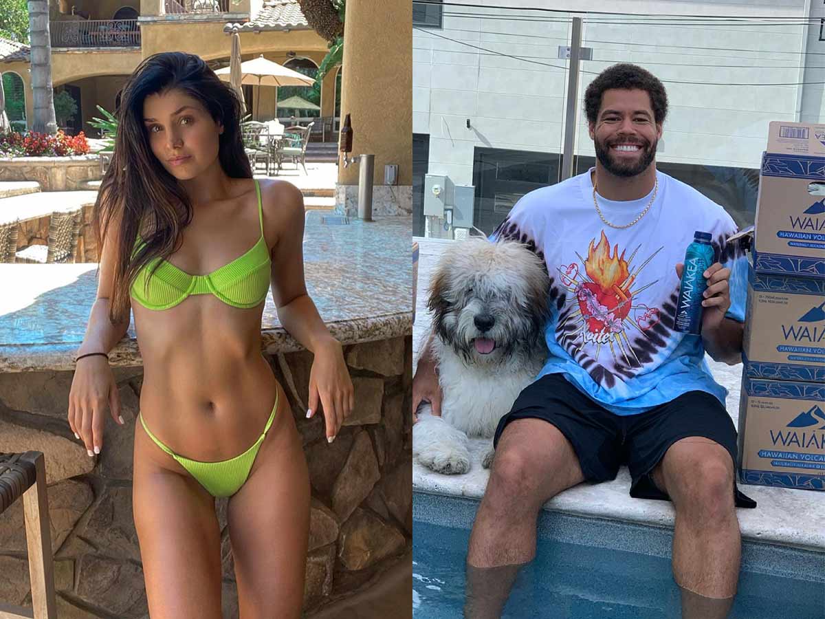 C.J. Uzomah & Lauren O'Connell