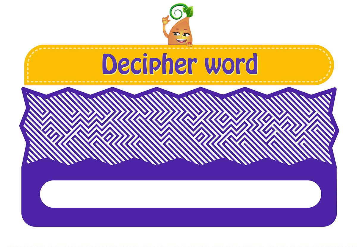 Can You Find the Word Hidden in the Design?