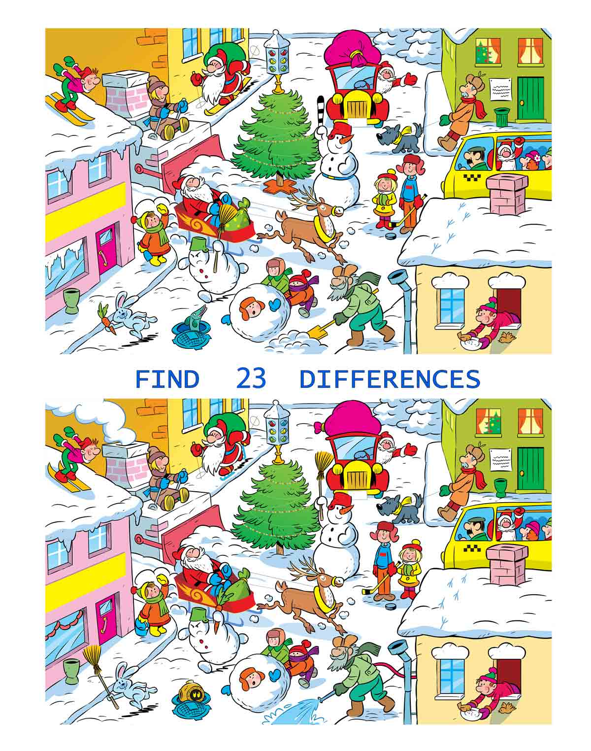 Can You Spot 23 Differences?