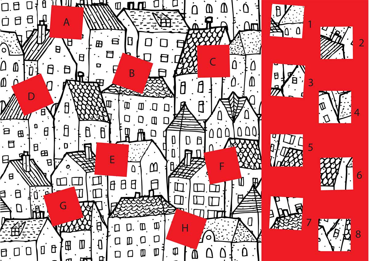 Can You Put the Pieces Where They Go?