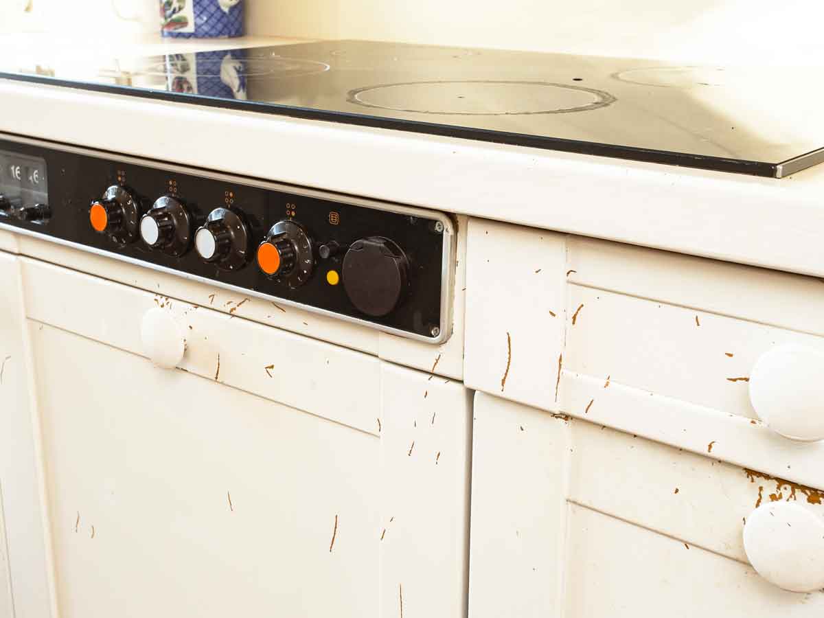 Scuffed up Cabinets