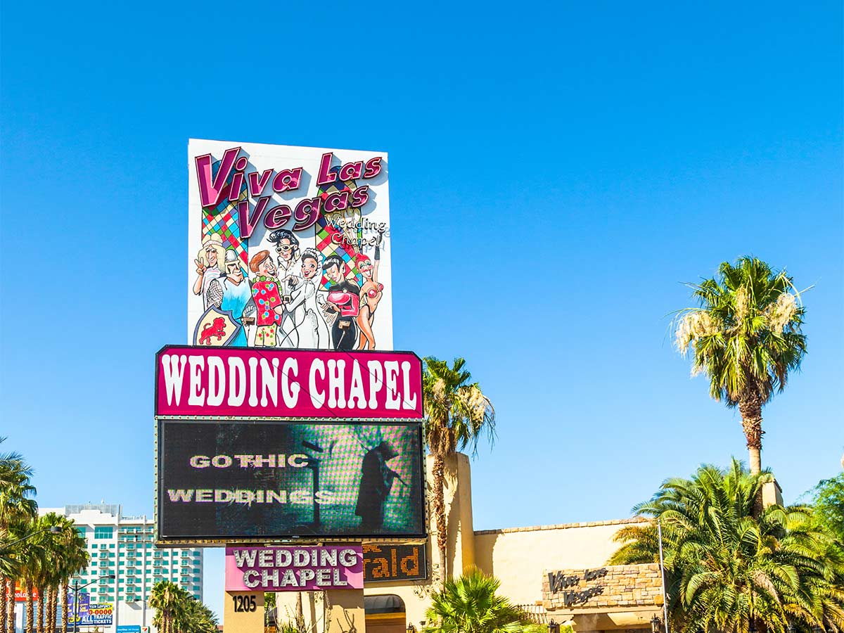 A Tacky Vegas Wedding