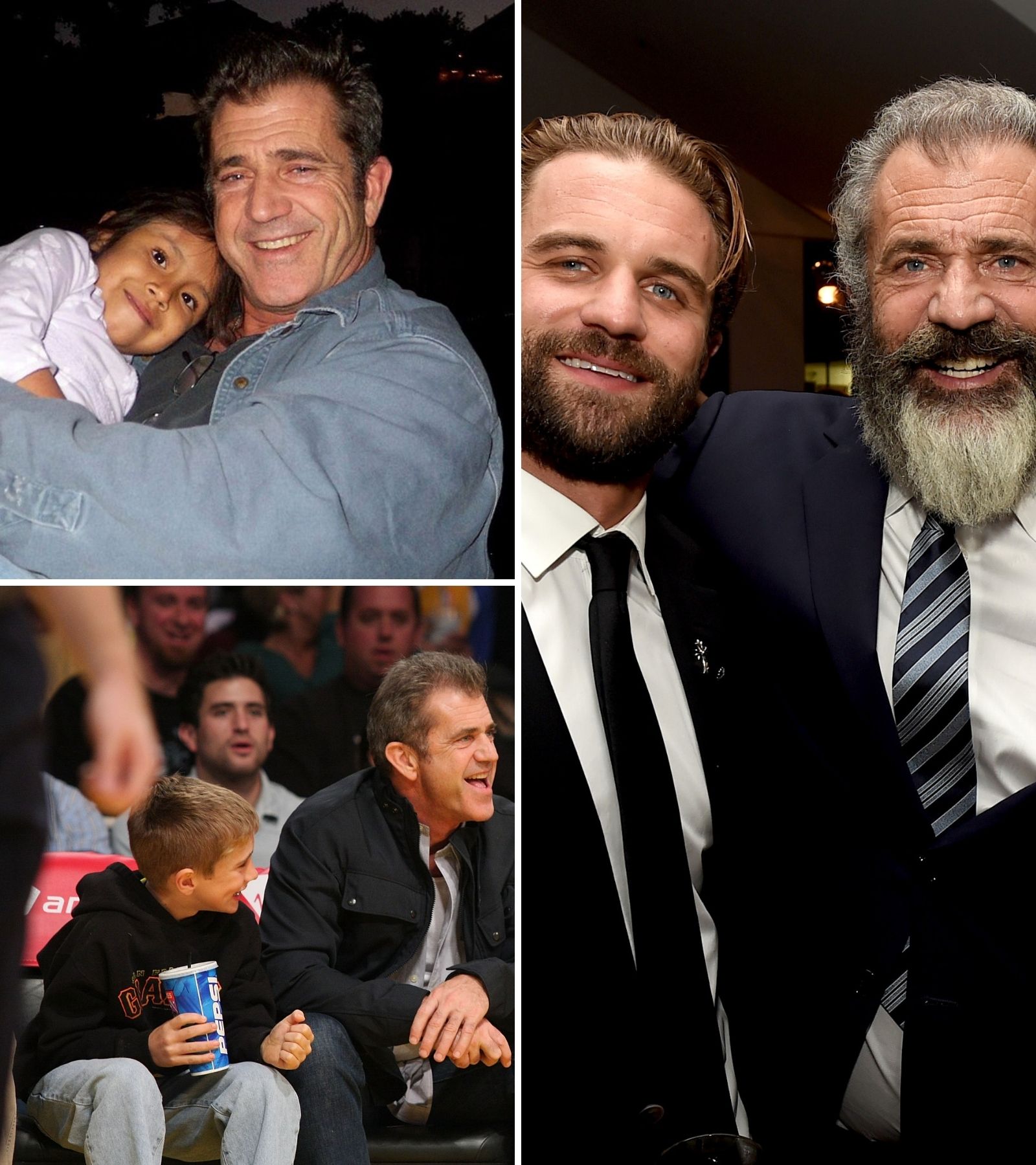 5. Mel Gibson – 9
