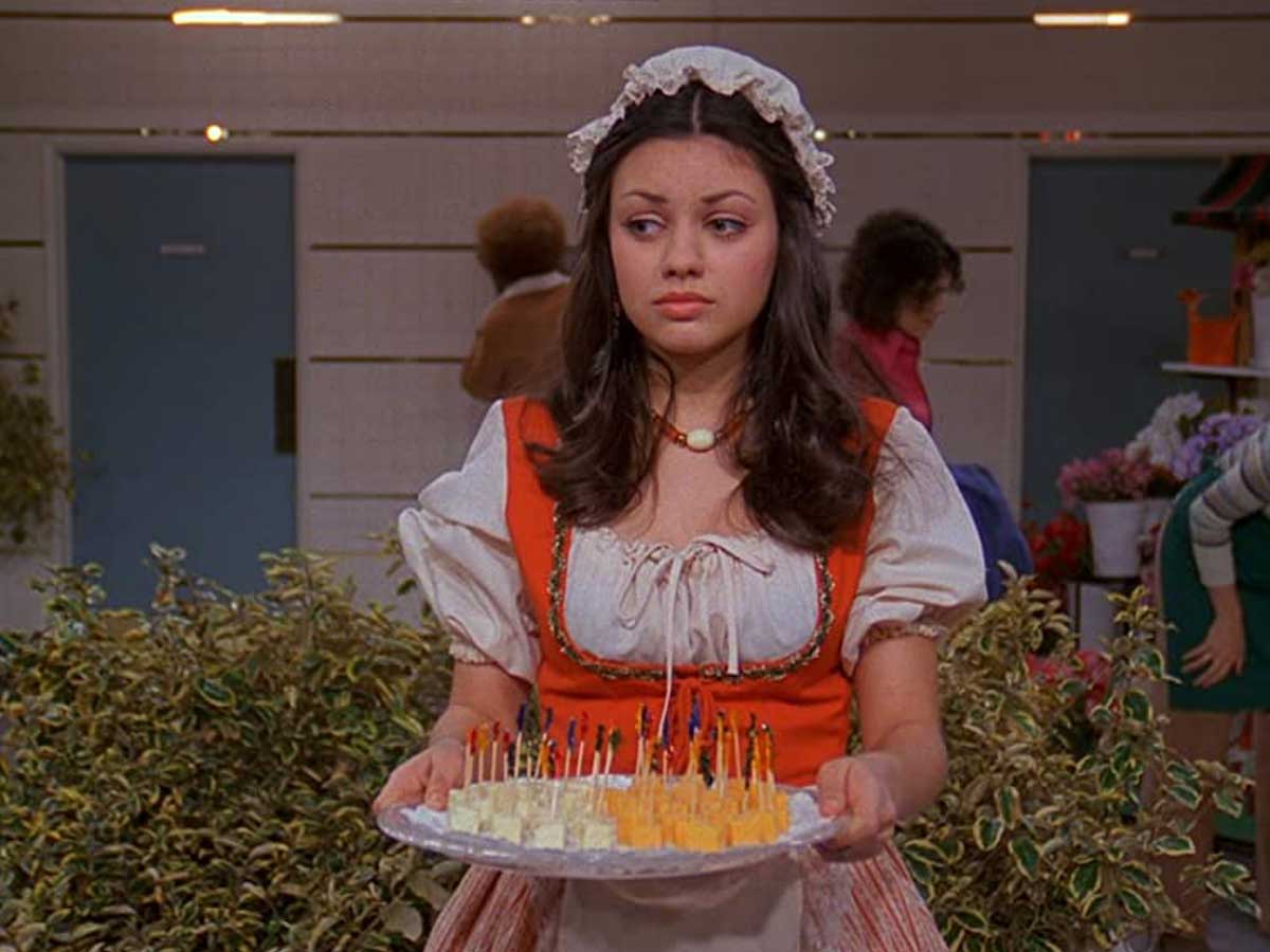 Mila Kunis lied about her age to get her role in That ‘70s Show.