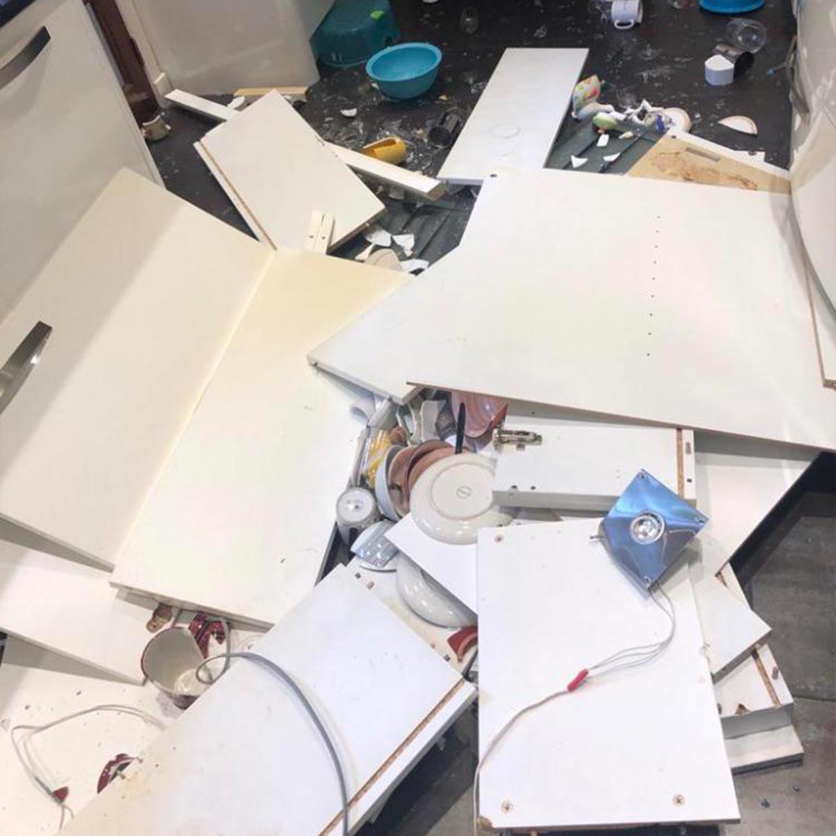 This Cabinet Couldn’t “Hang in There” Anymore